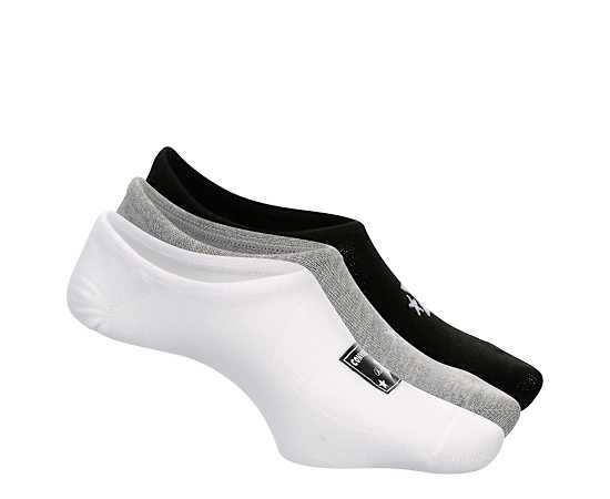 CONVERSE-WOMENS ALL STAR PATCH LINER SOCKS 3 PAIRS