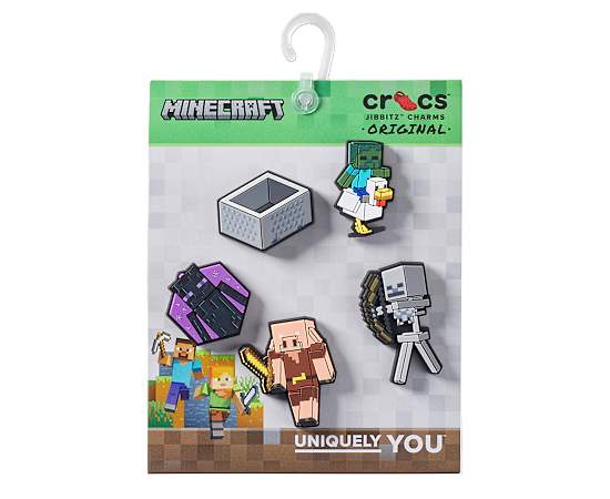 UNISEX MINECRAFT 5 PACK JIBBITZ