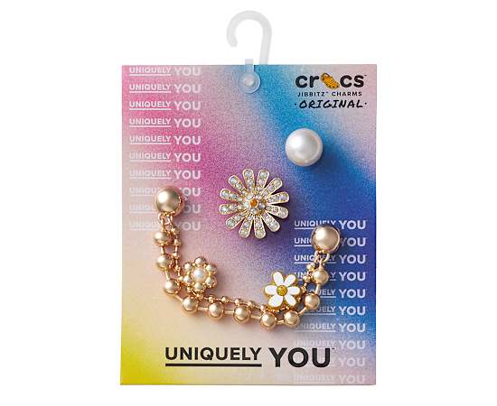 UNISEX PRETTY IN GOLD 5 PACK JIBBITZ