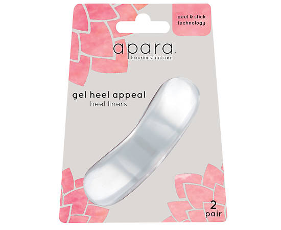 WOMENS 2 PACK GEL HEEL LINER