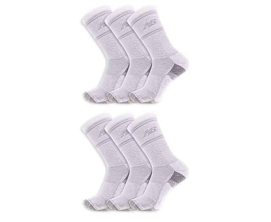 MENS CREW SOCKS 6 PAIRS