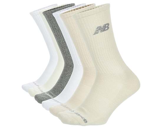 MENS EVERYDAY CREW SOCKS 6 PAIRS