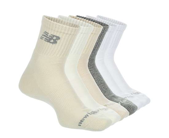 WOMENS EVERYDAY QUARTER SOCKS 6 PAIRS
