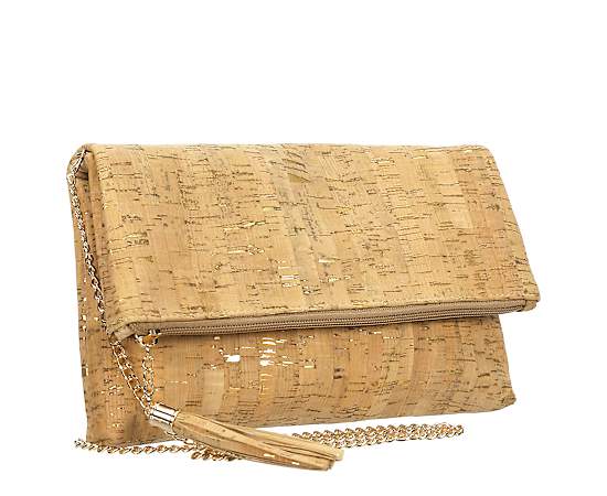 D`MARGEAUX-UNISEX CORK EVENING  BAG
