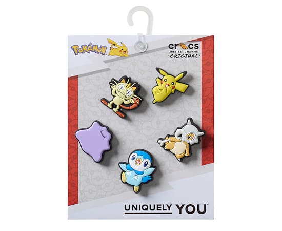 UNISEX POKEMON 5 PACK JIBBITZ