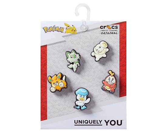 UNISEX PALDEA POKEMON 5 PACK JIBBITZ