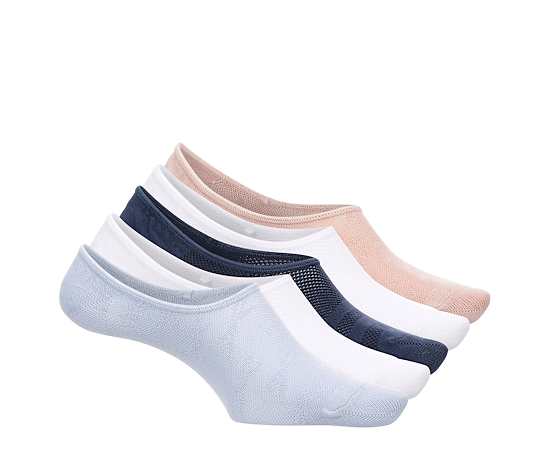 WOMENS MICROFIBER LINER SOCKS 5 PAIRS