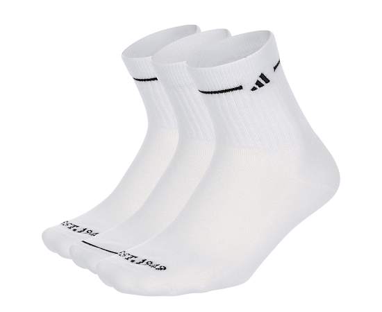 WOMENS CUSHIONED HIGH QUARTER SOCKS 3 PAIRS