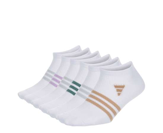 WOMENS SUPERLITE NO SHOW SOCKS 6 PAIRS