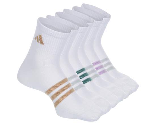 WOMENS SUPERLITE QUARTER SOCKS 6 PAIRS