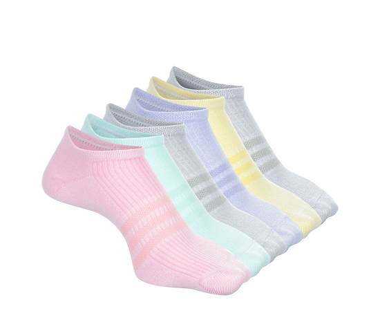GIRLS SUPERLITE NO SHOW SOCKS 6 PAIRS