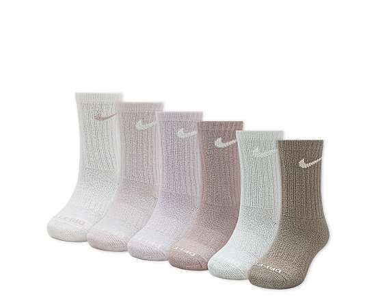 BOYS EXTRA SMALL EVERYDAY PLUS CREW SOCKS 6 PAIRS