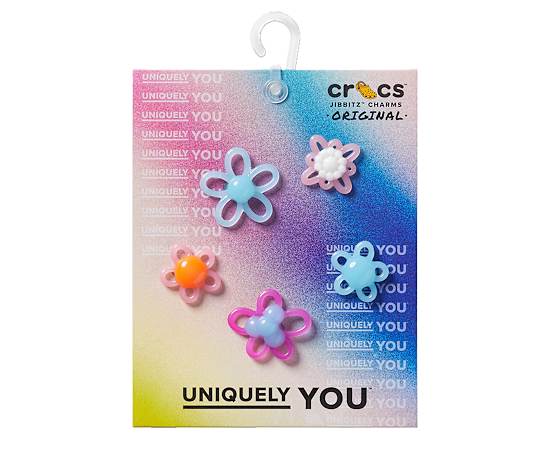 UNISEX VIBRANT BLOSSOM 5 PACK JIBBITZ