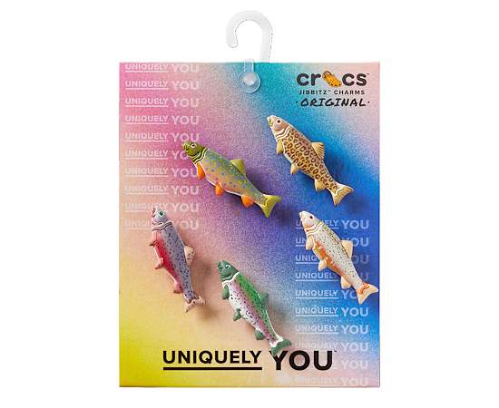 UNISEX TROUT 5 PACK JIBBITZ