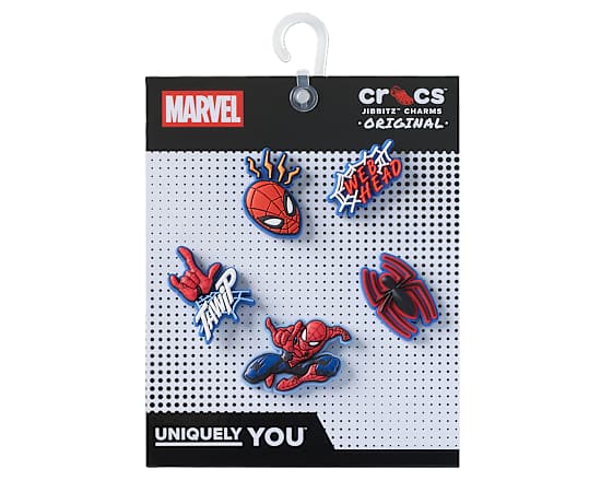 UNISEX SPIDERMAN 5 PACK JIBBITZ