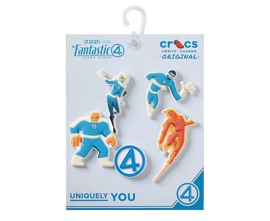 UNISEX FANTASTIC 4 MARVEL 5 PACK JIBBITZ