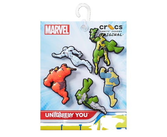 UNISEX AVENGERS VILLAINS 5 PACK JIBBITZ