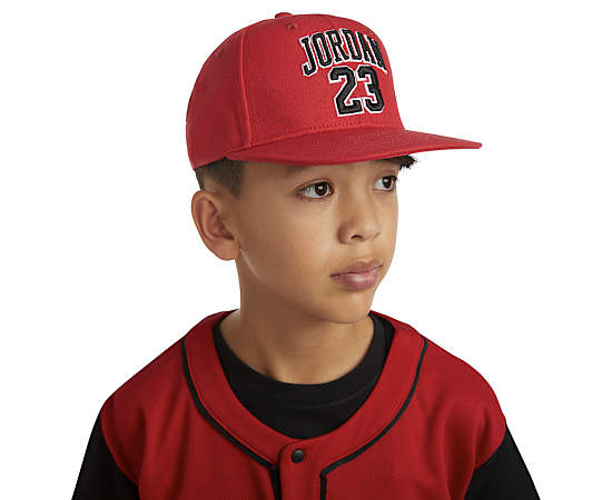 BOYS JERSEY FLAT BRIM HAT