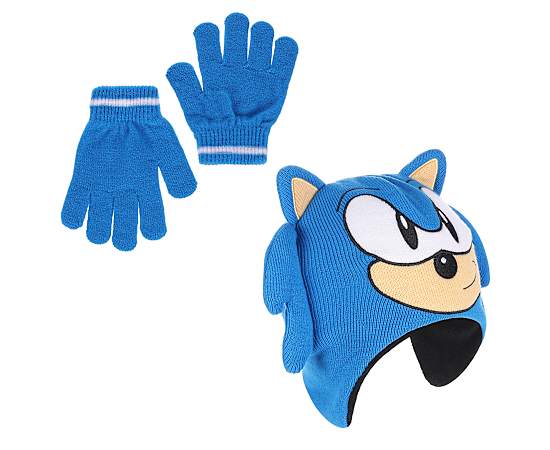SONIC-BOYS BEANIE AND GLOVE SET