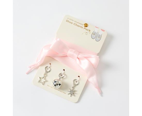 UNISEX DISCO COWBOY SHOE CHARMS 4 PACK