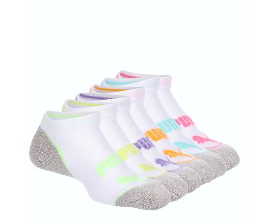 GIRLS LOW CUT SOCKS 6 PAIRS