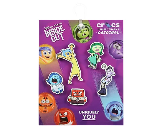 UNISEX PIXAR INSIDE OUT 5 PACK JIBBITZ