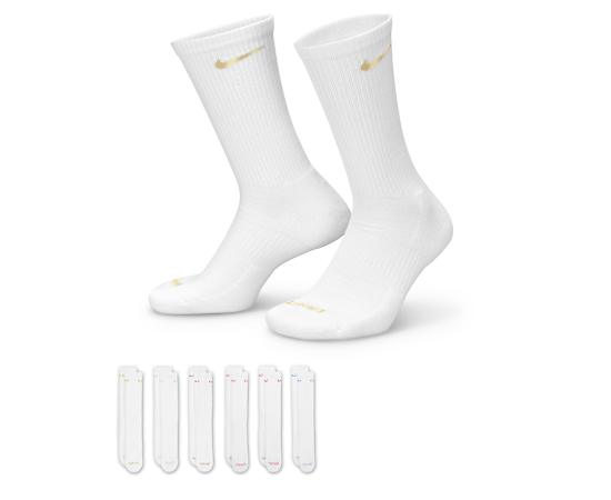 MENS SMALL CREW SOCKS 6 PAIRS