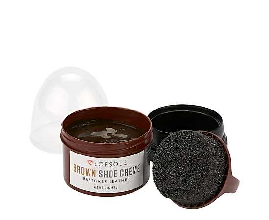 SOF SOLE-UNISEX BROWN SHOE CREME