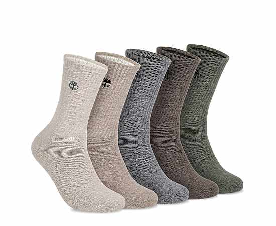 MENS RIVINGTON CREW SOCKS 5 PAIRS