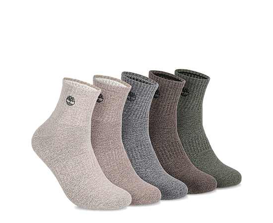 MENS RIVINGTON QUARTER SOCKS 5 PAIRS