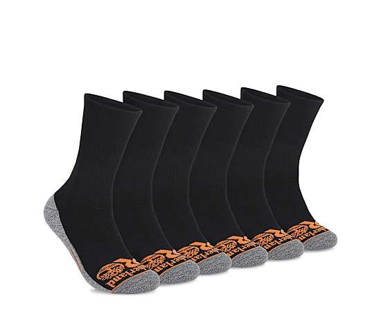 MENS PRO CREW SOCKS 6 PAIRS