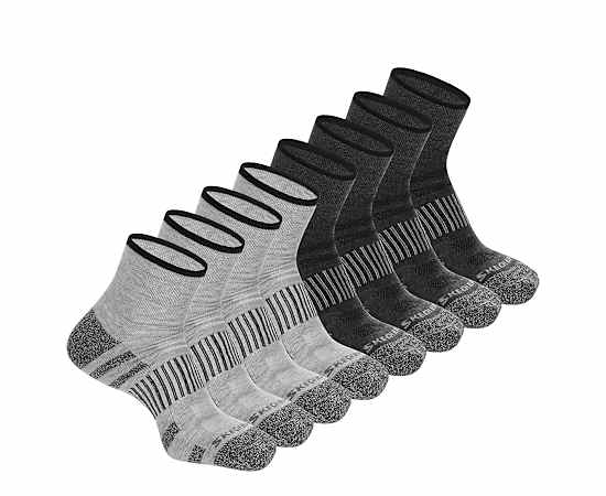 MENS WORK HIGH QUARTER SOCKS 8 PAIRS