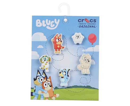 CROCS-UNISEX BLUEY 5 PACK JIBBITZ