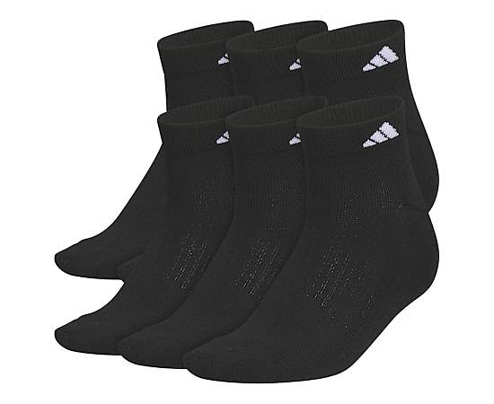 ADIDAS-WOMENS CLASSIC CUSHIONED LOW CUT SOCKS 6 PAIRS
