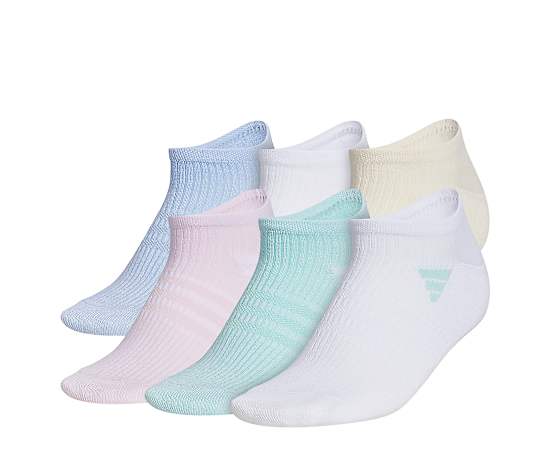 ADIDAS-WOMENS SUPERLITE NO SHOW SOCKS 6 PAIRS
