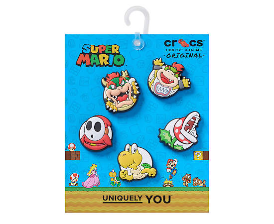 CROCS-UNISEX SUPER MARIO 5 PACK JIBBITZ