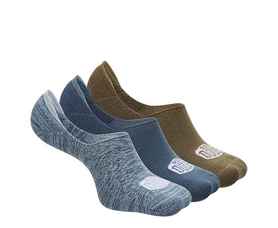 MENS L/XL GO TO NO SHOW SOCKS 3 PAIRS