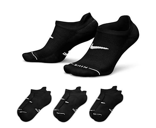 MENS LARGE ELEVATED NO SHOW TAB SOCKS 3 PAIRS