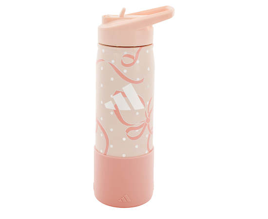 ADIDAS-UNISEX 20OZ STEEL STRAW WATER BOTTLE