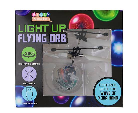EXPRESSIONS-UNISEX LIGHT UP FLYING ORB