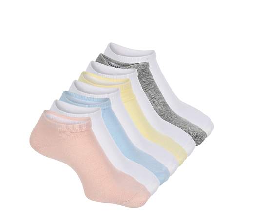 WOMENS LOW CUT SOCKS 8 PAIRS