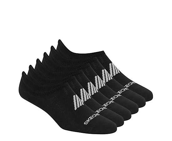 WOMENS SLIP-INS NO SHOW SOCKS 6 PAIRS