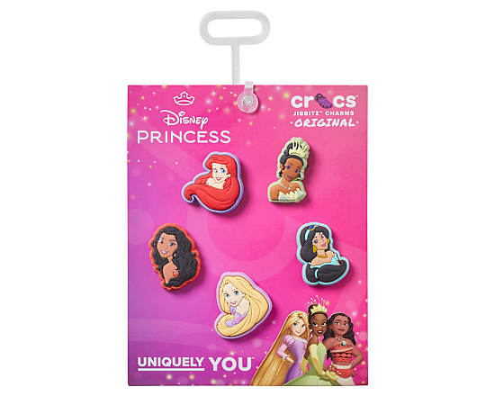 UNISEX DISNEY PRINCESS 5 PACK JIBBITZ
