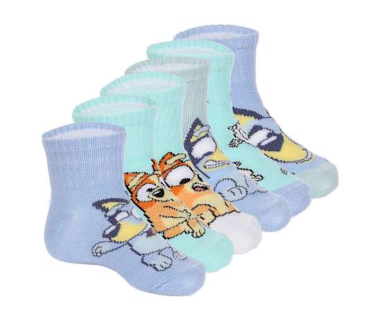 BOYS QUARTER SOCKS 6 PAIRS