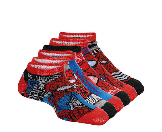 BOYS NO SHOW SOCKS 6 PAIRS