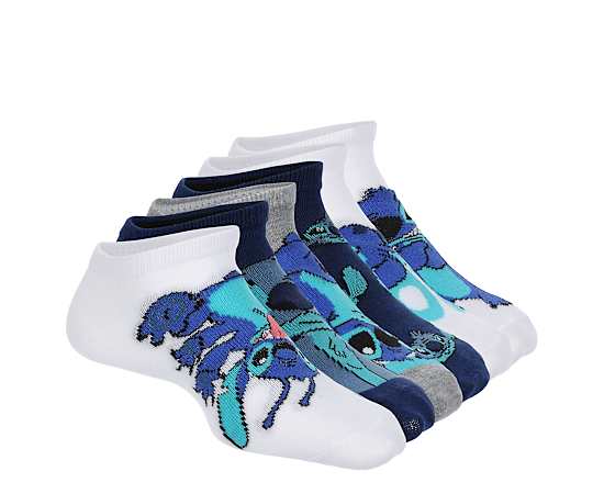 BOYS NO SHOW SOCKS 6 PAIRS