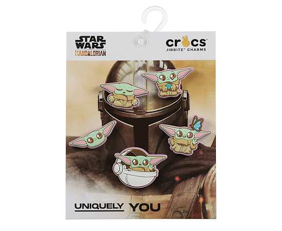 UNISEX STAR WARS GROGU 5 PACK JIBBITZ