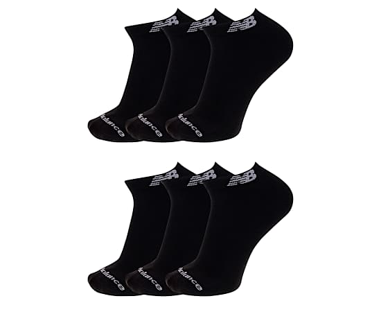 MENS CUSHIONED LOW CUT SOCKS 6 PAIRS