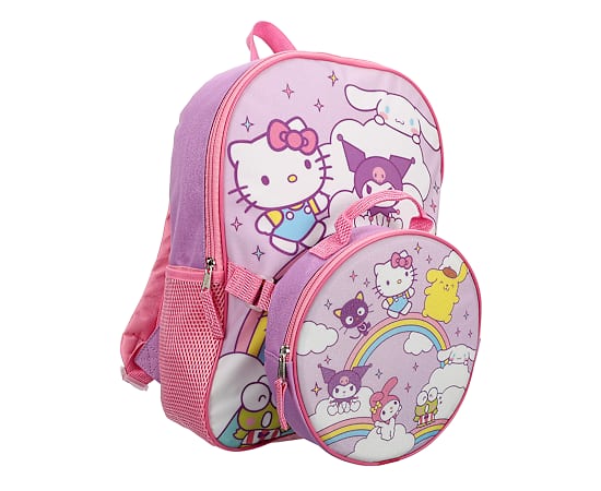 HELLO KITTY-GIRLS HELLO KITTY BACKPACK AND LUNCH SET