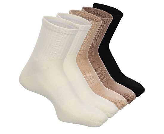 XAPPEAL-WOMENS QUARTER SOCKS 5 PAIRS